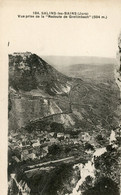 SALINS LES BAINS VUE PRISE DE LA REDOUTE DE GRELIMBACH - Autres & Non Classés