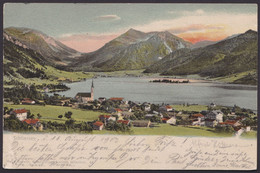 "Schliersee", Farbkarte, 1903 Gelaufen - Schliersee