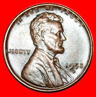 • WHEAT PENNY (1909-1958): USA ★ 1 CENT 1952D! LINCOLN (1809-1865)! LOW START ★ NO RESERVE! - 1909-1958: Lincoln, Wheat Ears Reverse