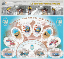 France 2003 2005 - Bloc Feuillet 59 Tour De France - 86 Coupe Gordon Bennett - Neuf - Mint/Hinged