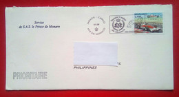 Cover From Monaco To Philippines - Storia Postale