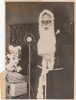 Photographie - Père Noël - Radio - Ours Teddy Bear - Poupée - 1938 - Photographs