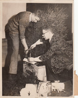 Photographie - Noël - Préparation Arbre De Noël - 1938 - Photographie