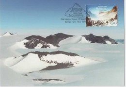 Australian Antarctic Territory  2013 Mountains,South Masson Range,maximum Card - Cartoline Maximum