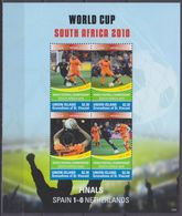 2011	St Vincent Grenadines Union Island	542-545KL	2010 FIFA World Cup In South Africa	7,50 € - 2010 – South Africa