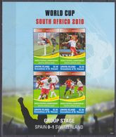 2011	St Vincent Grenadines Union Island	546-549KL	2010 FIFA World Cup In South Africa	7,50 € - 2010 – South Africa