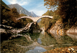 Ponte Dei Salti - Lavertezzo - Valle Verzasca (1005) * 1. 10. 1981 - Lavertezzo 