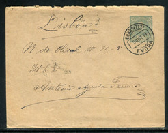 Portugal - Entier Postal De Évora Pour Lisbonne En 1908 - M 105 - Entiers Postaux