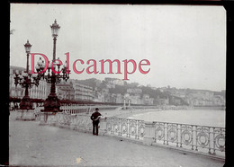 Photographie Circa 1912 - San Sebastian - Donostia - La Concha - Places