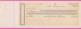 262389 / Mint Germany 19.... Promissory Note - An Die Order .. , Deutschland Allemagne , Austria Osterreich - Bank En Verzekering