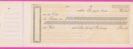 262390 / Mint Germany 19.... Promissory Note - An Die Order .. , Deutschland Allemagne , Austria Osterreich - Bank & Insurance