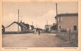 ¤¤  -  NOTRE-DAME-de-MONTS    -   Avenue De La Plage   -  Café De La Plage       -  ¤¤ - Autres & Non Classés