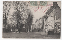 59 - DOUAI - PLACE JEMMAPES - NOUVEAUTÉS DU BON MARCHÉ - COIFFEUR - 1906 - Douai