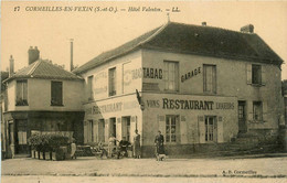 Cormeilles En Vexin * Débit De Tabac Tabacs Hôtel VELENTIN Vins Restaurant Café Liqueurs * Commerce Magasin - Autres & Non Classés