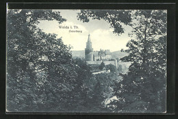 AK Weida I. Th., Blick Auf Schloss Osterburg - Weida