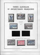 T.A.A.F. - Collection Vendue Page Par Page - Timbres Neufs * Avec Charnière / Obitérés - TB - Unused Stamps
