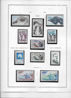 T.A.A.F. - Collection Vendue Page Par Page - Timbres Neufs ** Sans Charnière - TB - Unused Stamps