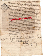 87 - LIMOGES - CACHET GENERALITE 1 SOL ET 3 DENIERS -13 DECEMBRE 1770 - Seals Of Generality