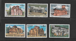 Greece - 6 U/M Stamps  Of Churches ? - Andere & Zonder Classificatie