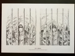 XIII (Van Hamme) Ex-libris / Croquis Préparatoires Par Sente Et Jigounov - Illustrators J - L