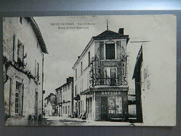 SAUZE VAUSSAIS                                  RUE DU BARON    ROUTE DE CHEF BOUTONNE - Sauze Vaussais