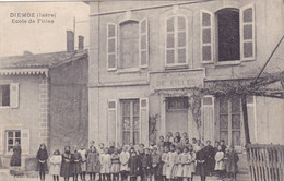 Cpa  -38- Diemoz -- Ecole Des Filles- Edi  Soulié - Diémoz