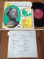 RARE French LP 33 RPM 25CM BIEM (10") LUCIENNE DELYLE (1955) - Ediciones De Colección