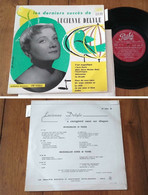 RARE French LP 33 RPM 25CM BIEM (10") LUCIENNE DELYLE (1955) - Collector's Editions