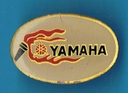 PIN'S //  ** LOGO / YAMAHA ** - Motos