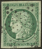 No 2, Nuance Foncée, Obl étoile. - TB - 1849-1850 Cérès