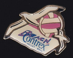 71025- Pin's. Contrex.beach Volley Ball. - Volleybal