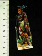 ► Scottish Clan MacNAB "Timor Omnis Abesto" Highlands - Decoupis Anglais XIXeme "Victorian Die-cuts" - Enfants