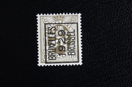 1929-37 BELGIQUE BE  PRE216A 10C  BRUN-OLIVE  SUR LION HERALDIQUE NEUF MH  B/TB* - Sobreimpresos 1929-37 (Leon Heraldico)