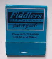 FIDDLERS-MATCHBOOK/BOOKMATCH,ALLUMETTES - Boites D'allumettes