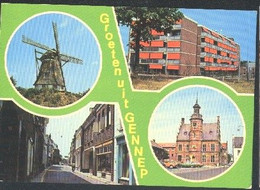 Nederland Holland Pays Bas Gennep Met Bezienswaardigheden - Gennep