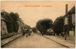 CPA MARCILLY Le Hayer La Grande Rue (722952) - Marcilly