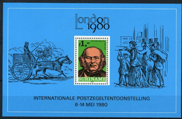Suriname 1980 Stamp Exhibition London 1980 - Block - MNH/**/Postfris - Suriname