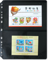 7024 Stamp Refill 2 Divider/1 Packet - 5 Refill Sheet-Imported Taiwan Made (**) LIMITED - Albums Voor Volledige Vellen