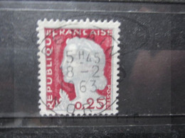 VEND BEAU TIMBRE DE FRANCE N° 1263 , OBLITERATION " DENAIN " !!! (n) - 1960 Marianne De Decaris