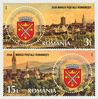 Roumanie Romania 6034/35 Sibiu, Armoiries, épée, Couronne - Timbres