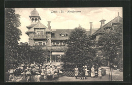 AK Löbau I. Sa., Gasthaus Honigbrunnen - Loebau