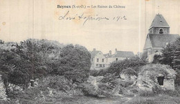 Cpa 78] Yvelines > Beynes Les Ruines Du Château - Beynes