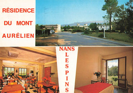 83 Nans Les Pins Le Mont Aurelien Carte 3 Vues Multivues Residence Troisieme Age - Nans-les-Pins