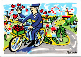 Facteur - Illustrateur F. Boisrond - Le Facteur De La Saint Valentin - Poste & Postini