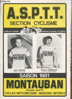 A.S.P.T.T. Section Cyclisme Saison 1981 Montauban - Collectif - 0 - Sport