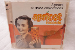 2 CDs "Apricot Records" 3 Years Of House Explorations - Dance, Techno & House
