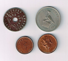 Rhodesia And Nyasaland 4 Münzen 1936  1970 Etc.  #münz193 - Rhodesië