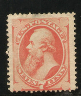 ESTADOS UNIDOS   YVERT 43 (*) Mng  7 Cent. Rojo  1870/1882  NL1243 - Unused Stamps