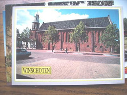 Nederland Holland Pays Bas Winschoten Met Kerkplein En Hervormde Kerk - Winschoten