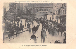 56-PLOERMEL- LOT DE 13 CARTES- LES EXPULSIONS DES FRERES DE PLOERMEL- LE 12 /13 FEVRIER 1904 - Ploërmel